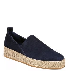 VINCE SAXON SLIP ON ESPADRILLE SNEAKERS